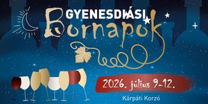 Gyenesdiási Bornapok 2026 - Bormustra a Balatonnál