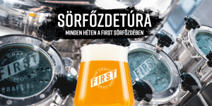 Sörfőzde túra Budapest 2026 - First Craft Beer főzdetúra